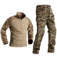 G3 Combat Clothing Suit Men's Tactical Uniform(With Removable Knee Pads)