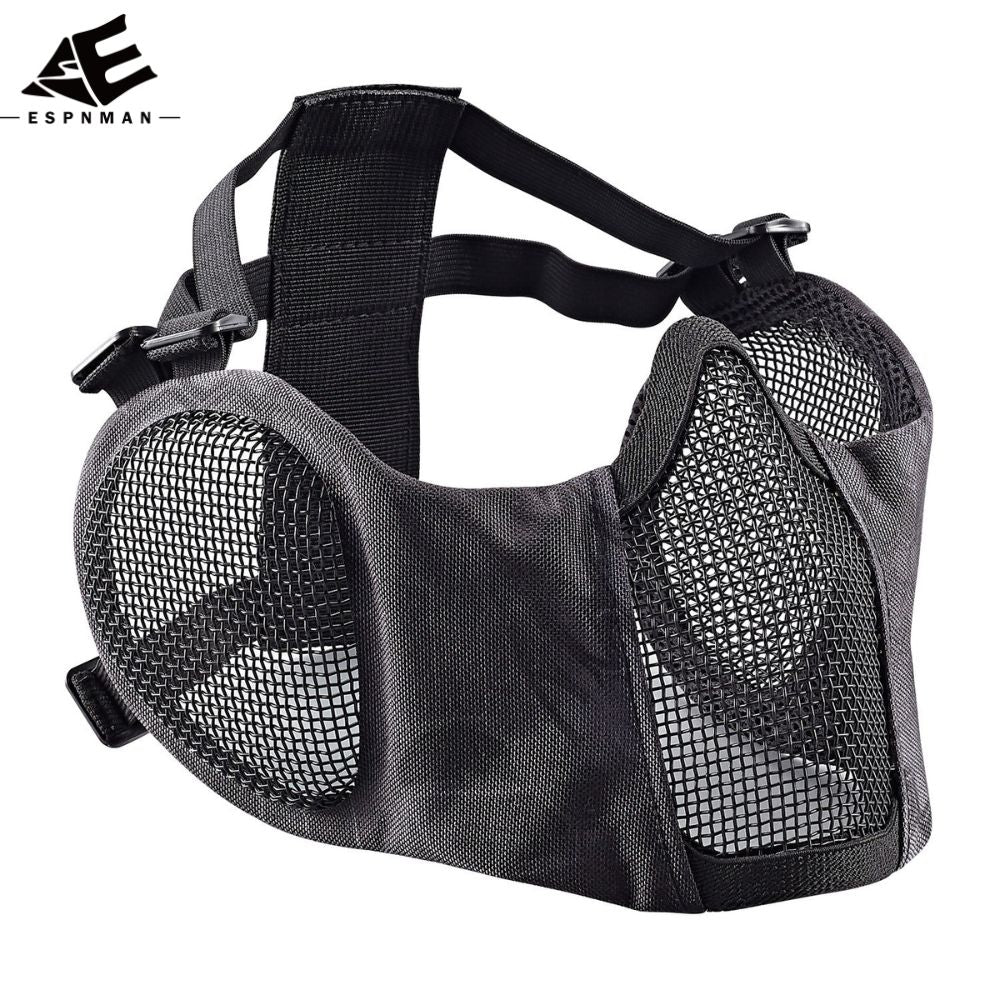 ZL-V16 Ear Protection Half Face Steel Wire Protective Mask