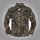 Heavy Camouflage Work Jacket – Multi-Pocket Military Style Men’s Jacket