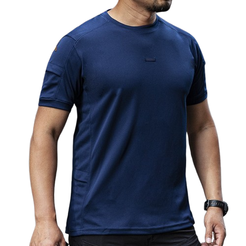 Men's Tactical Quick-Dry T-Shirt: Breathable Short Sleeve for Outdoor Sports