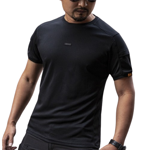Men's Tactical Quick-Dry T-Shirt: Breathable Short Sleeve for Outdoor Sports