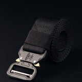 Men's Nylon Metal Buckle Outdoor Tactical Training Belt