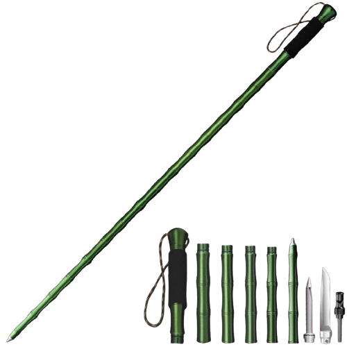 Lightweight Folding Multi-Function Hiking Pole with Knife