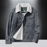 Men's Autumn & Winter Outdoor Casual Checked Hooded Jacket