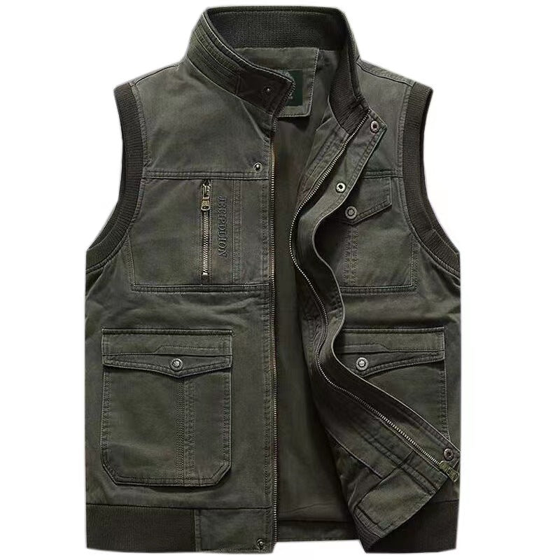 Men's Outdoor Tactical Sports Fishing Multifunctional Vest