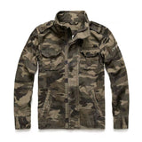 Men's Jacket Retro Washed Warm Jacket