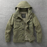 Men's Jacket Retro Washed Warm Jacket