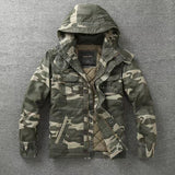 Men's Jacket Retro Washed Warm Jacket