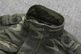 Men's Jacket Retro Washed Warm Jacket