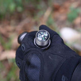 Hiking Stick with Compass and Whistle 16 in 1 | 8 Tubes