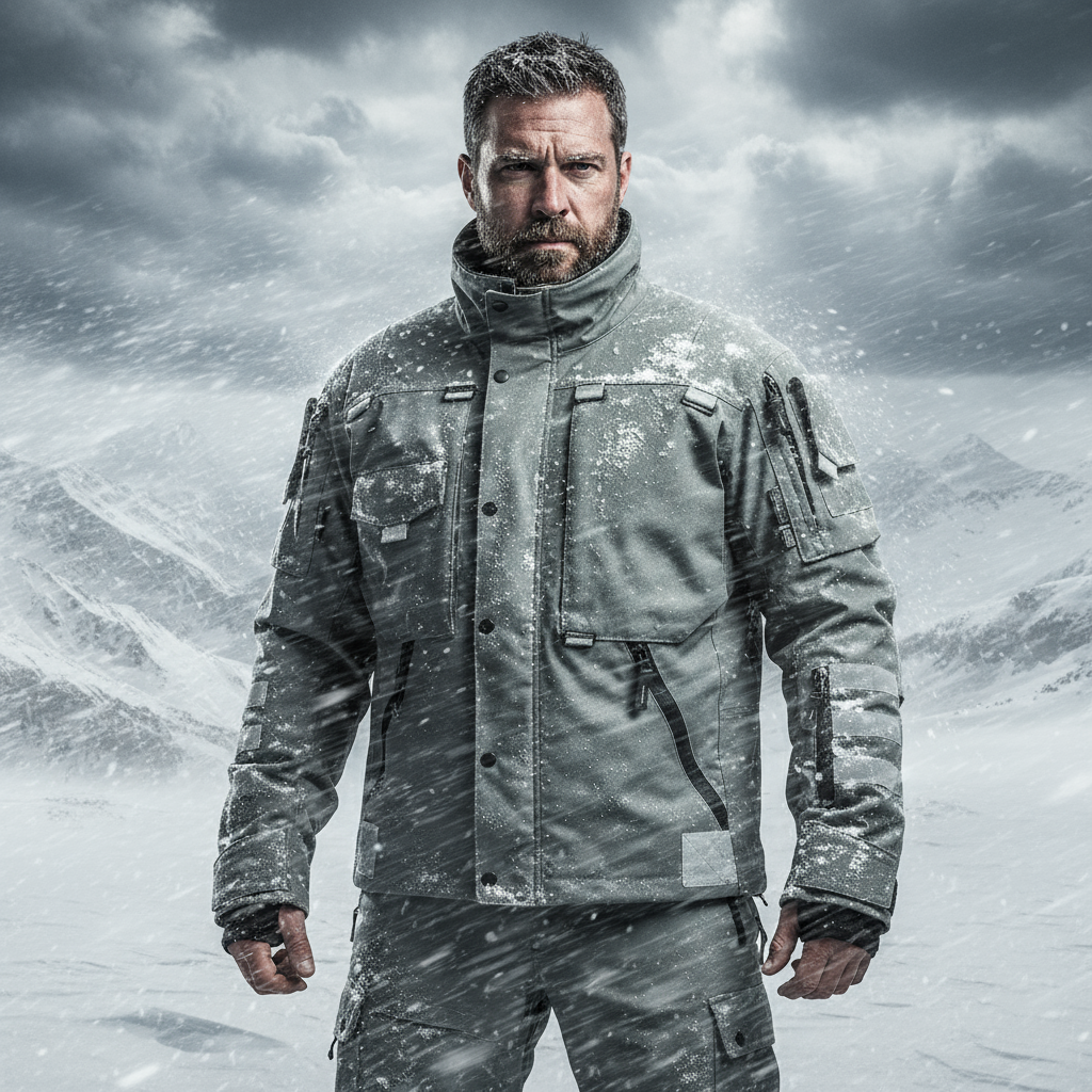 Men's Outdoor All-terrain Versatile Waterproof Warm Tactical Jacket