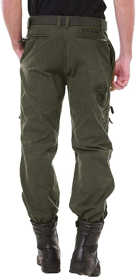 Men's Hiking Pants Water Resistant Lightweight Multi Pockets Mountain Pants