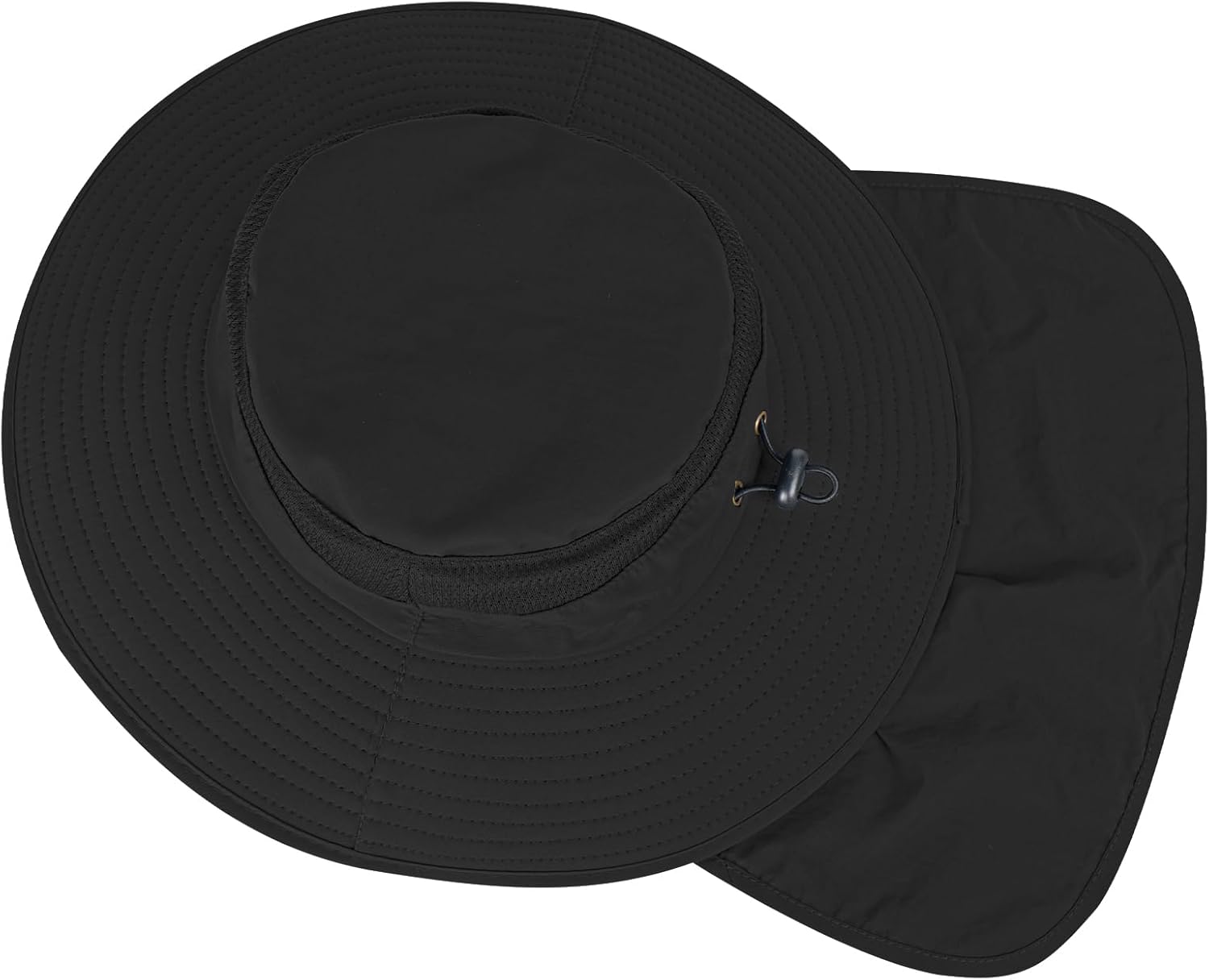 Sun Hats for Men & Women – UPF 50+ Wide Brim Fishing Hat with Neck Flap, Breathable UV Protection Safari Hat