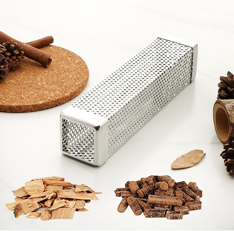 Square Smoke Tube for Pellet Grill