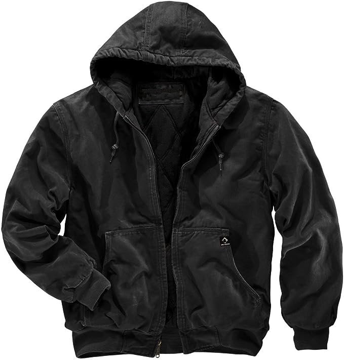 Hoodie Men Zip Up Pocket Full Zip Tooling Jacket