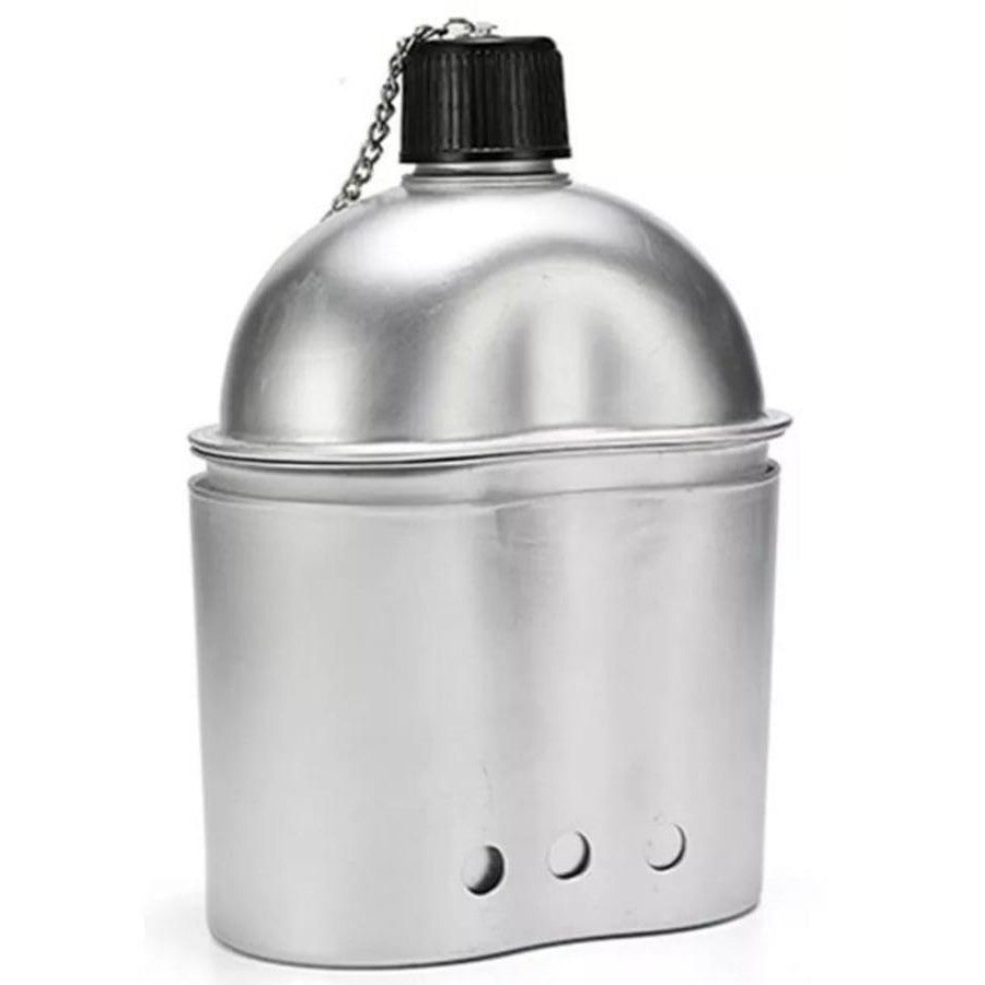 Camping Hiking Outdoor Military Kettle Pot Kit
