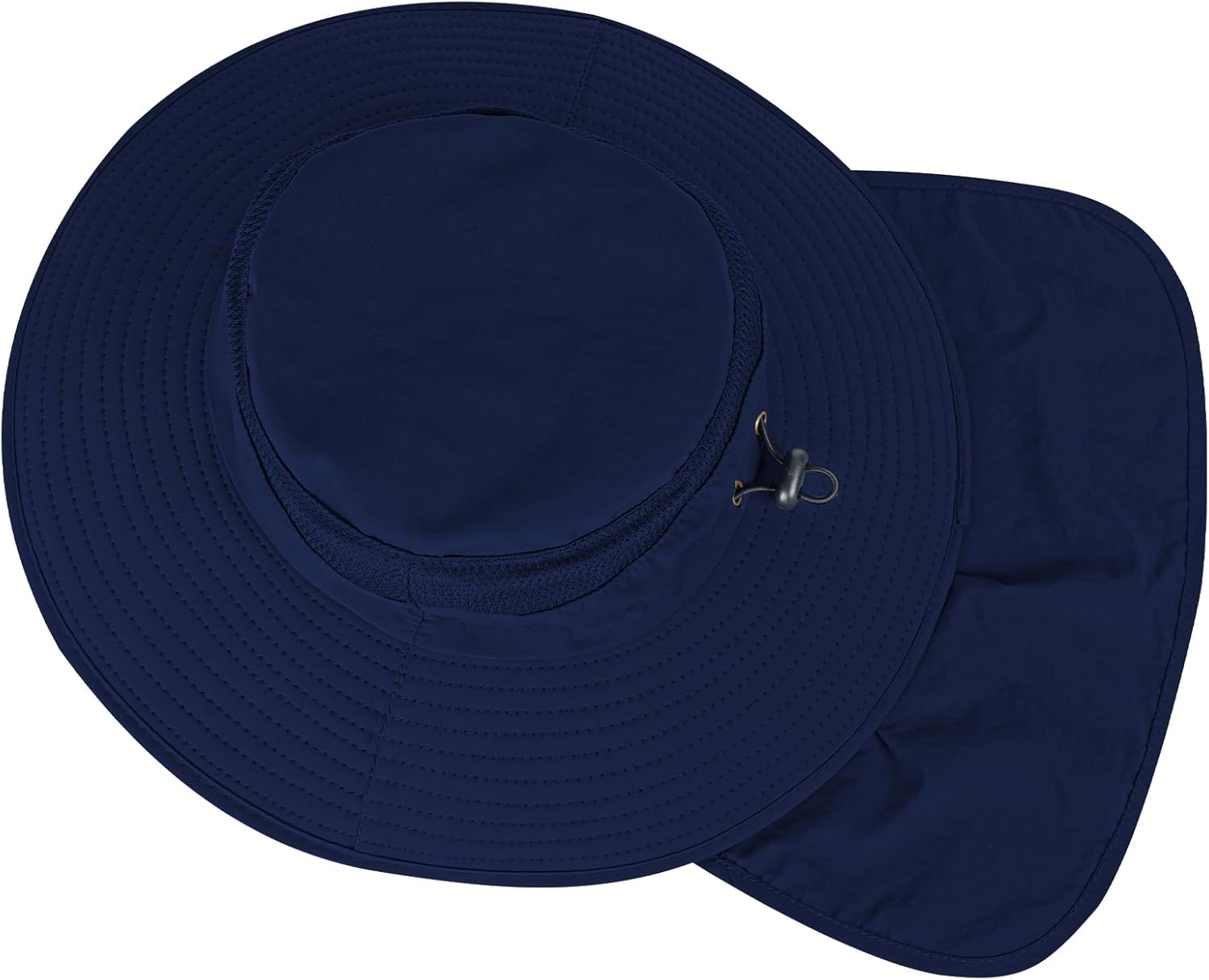 Sun Hats for Men & Women – UPF 50+ Wide Brim Fishing Hat with Neck Flap, Breathable UV Protection Safari Hat