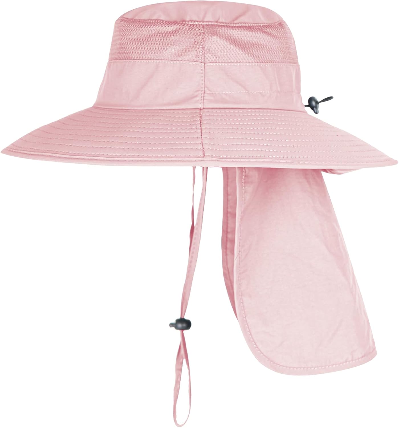 Sun Hats for Men & Women – UPF 50+ Wide Brim Fishing Hat with Neck Flap, Breathable UV Protection Safari Hat