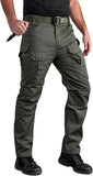 Gear Men's Tactical Cargo Pants Waterpoof Lightweight Rip Stop EDC Military Combat Trousers