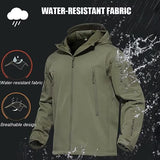 Men's Outdoor Windproof Waterproof Warm Breathable Jacket