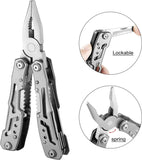 14-In-1 Folding Multitool Pliers, Mini Multipurpose Stainless Steel Tool Pliers