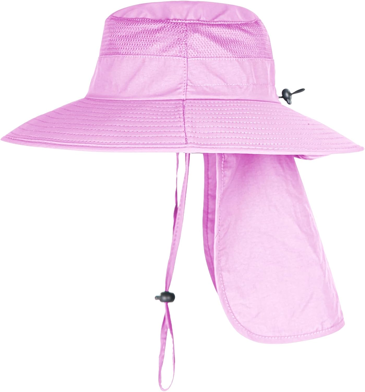 Sun Hats for Men & Women – UPF 50+ Wide Brim Fishing Hat with Neck Flap, Breathable UV Protection Safari Hat