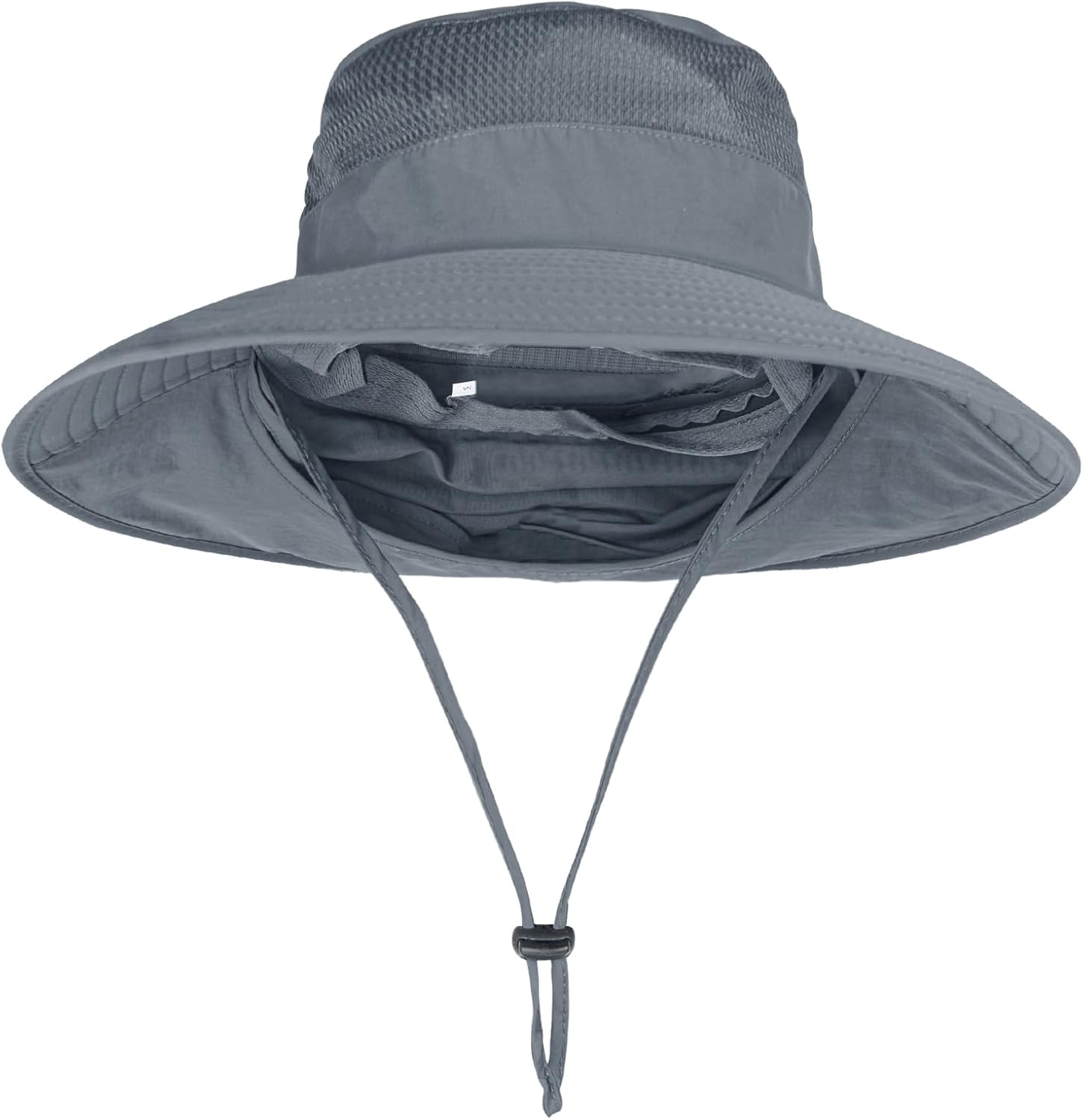 Sun Hats for Men & Women – UPF 50+ Wide Brim Fishing Hat with Neck Flap, Breathable UV Protection Safari Hat