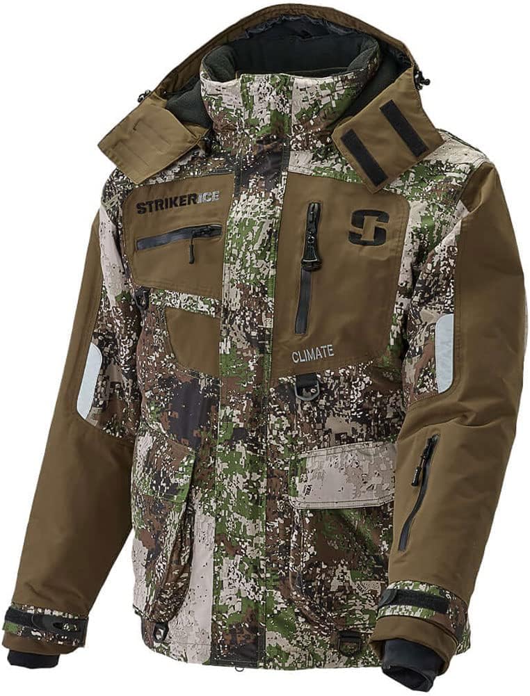 3-in-1 Insulated Waterproof Ice Fishing Jacket with Sureflote Flotation Technology