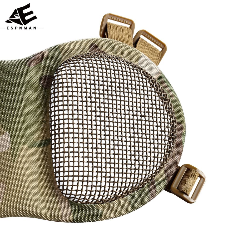 ZL-V16 Ear Protection Half Face Steel Wire Protective Mask