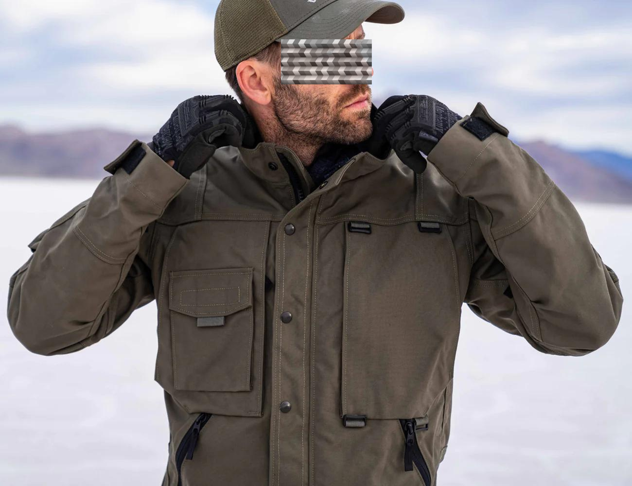 Men's Outdoor All-terrain Versatile Waterproof Warm Tactical Jacket