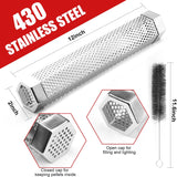 Hexagon Smoke Tube for Pellet Grill