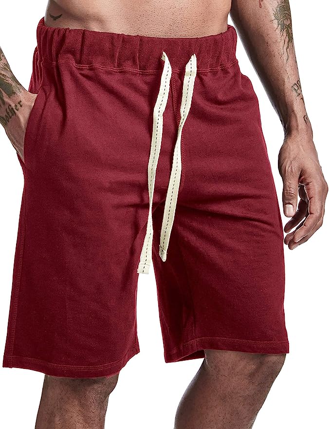 Men's Casual Cotton Athletic Shorts