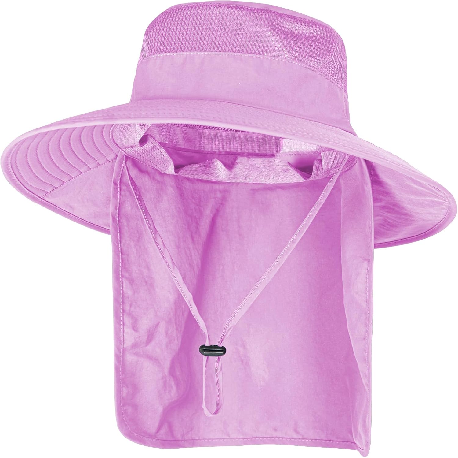 Sun Hats for Men & Women – UPF 50+ Wide Brim Fishing Hat with Neck Flap, Breathable UV Protection Safari Hat