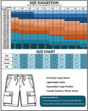 Men's Lightweight Multi Pocket Cotton Casual Cargo Shorts,Outdoor Twill Camo Shorts with Zipper Pockets(No Belt)