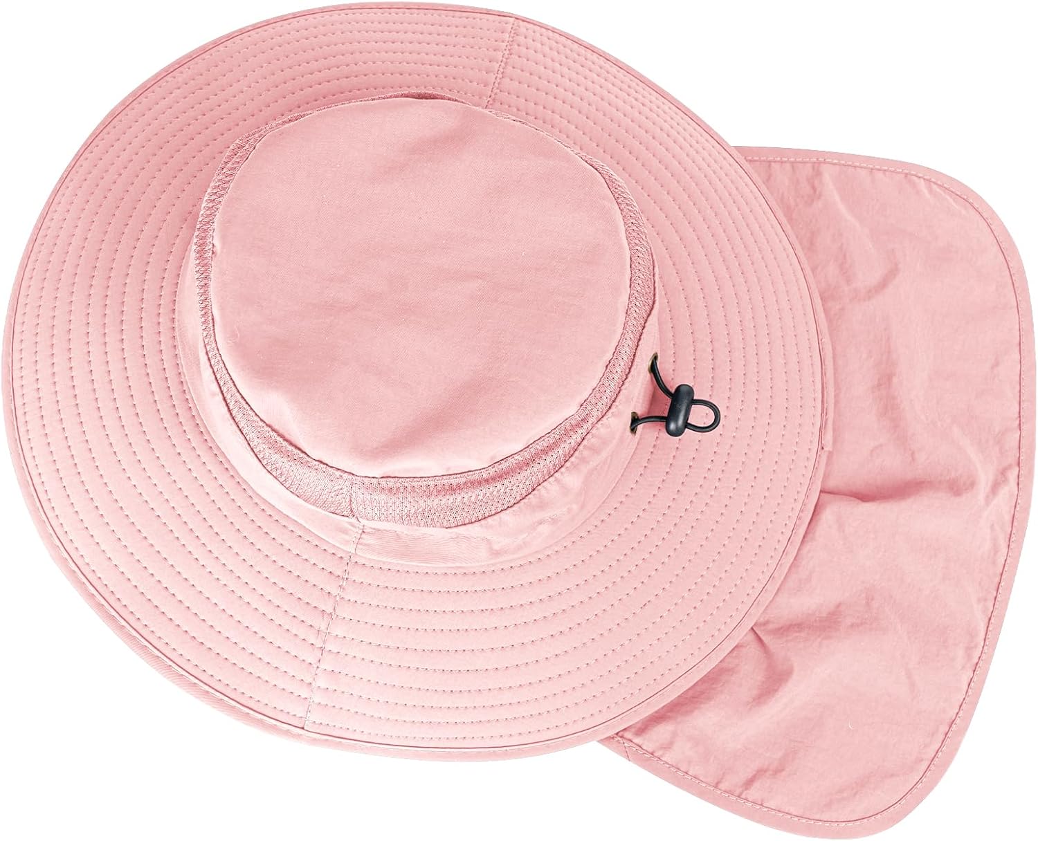 Sun Hats for Men & Women – UPF 50+ Wide Brim Fishing Hat with Neck Flap, Breathable UV Protection Safari Hat