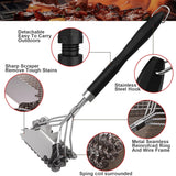 BBQ Grill Cleaning Brush with Wire Bristles