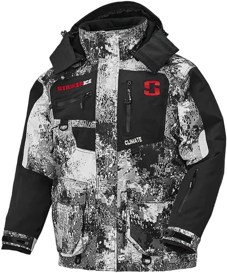 3-in-1 Insulated Waterproof Ice Fishing Jacket with Sureflote Flotation Technology
