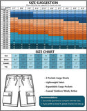Men's Cargo Shorts Relaxed Fit Camo Short Outdoor Multi-Pocket Cotton Work Casual Shorts with No Belt