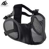 ZL-V16 Ear Protection Half Face Steel Wire Protective Mask