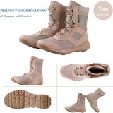 Suede Leather Military Lightweight Tactical Boots