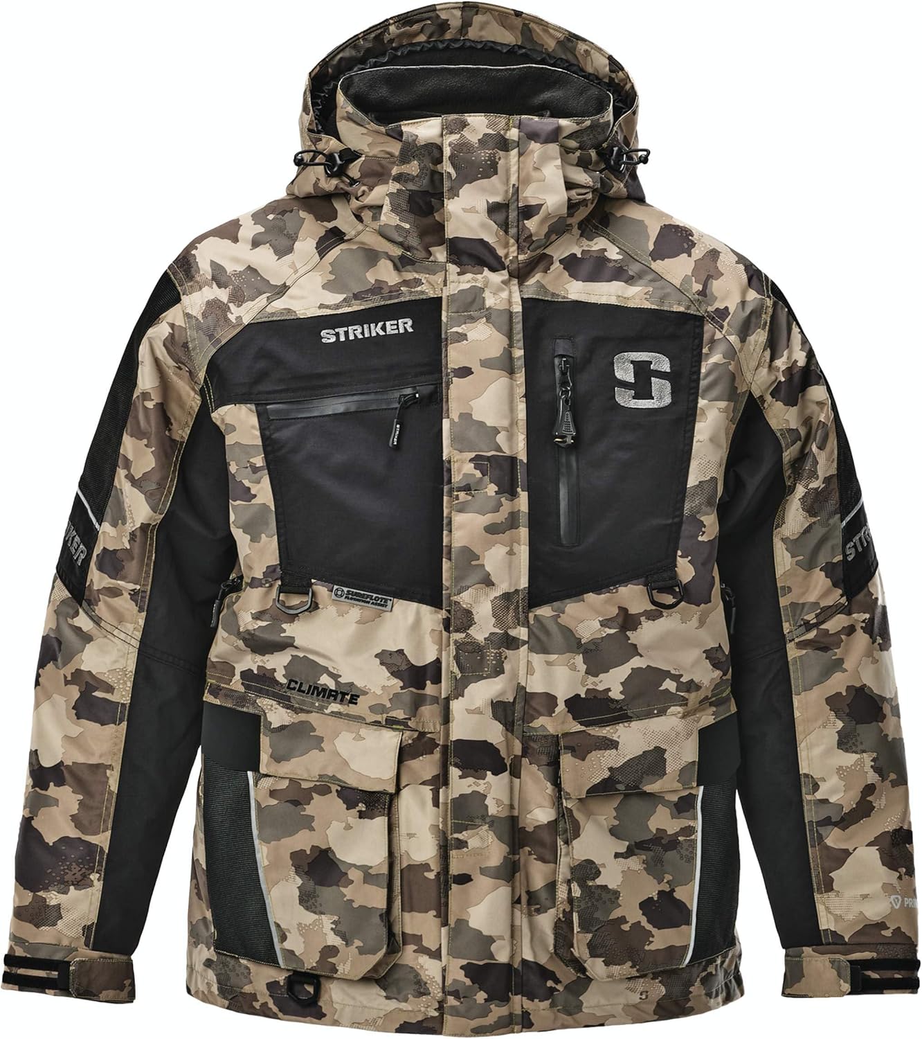 3-in-1 Insulated Waterproof Ice Fishing Jacket with Sureflote Flotation Technology