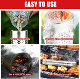 Smoke Tube for Pellet Grill Hot or Cold Smoking