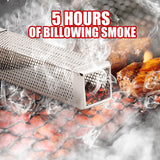 Square Smoke Tube for Pellet Grill