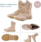 Suede Leather Military Lightweight Tactical Boots
