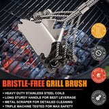 BBQ Grill Cleaning Brush with Wire Bristles