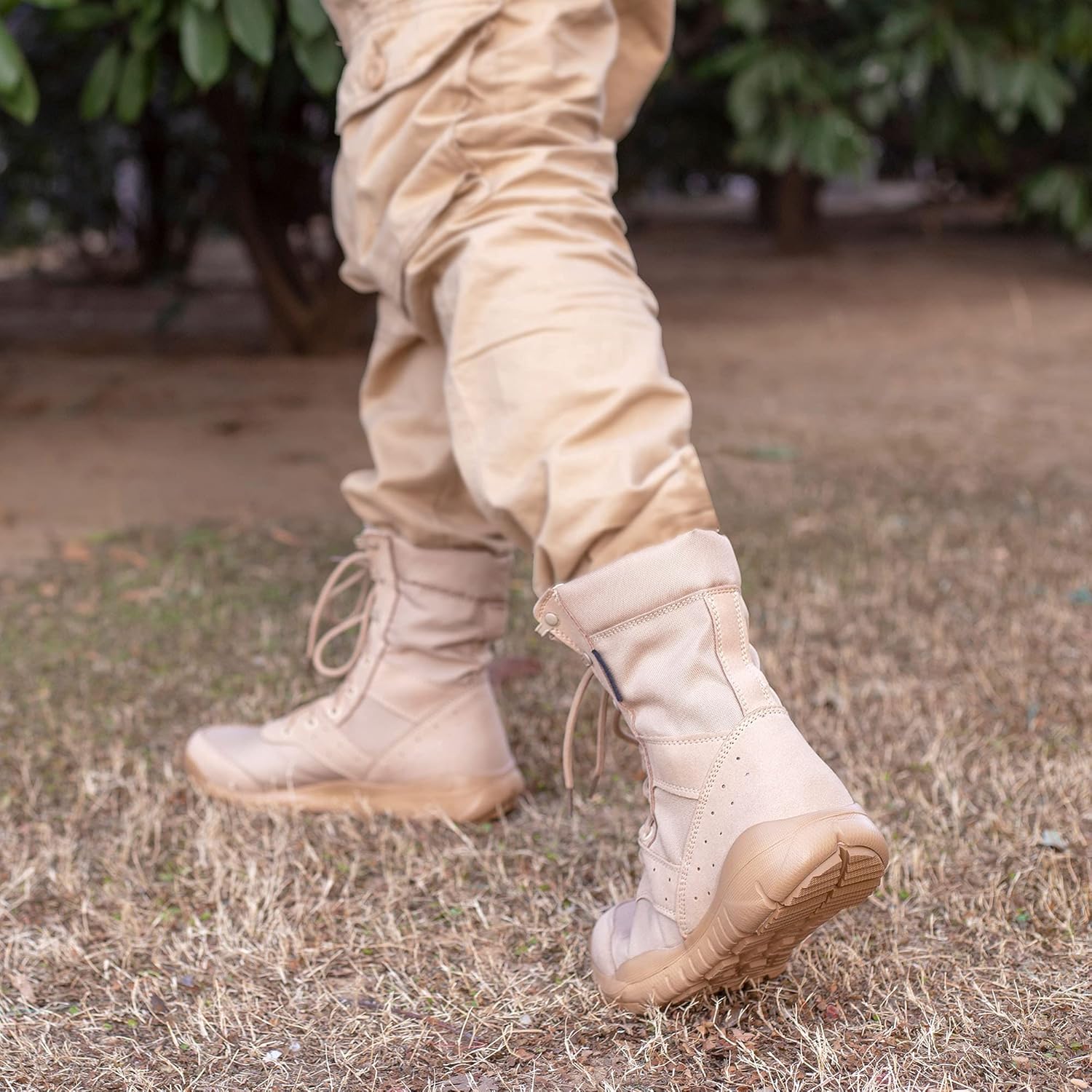 Suede Leather Military Lightweight Tactical Boots