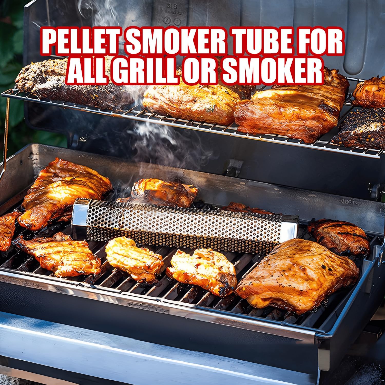Hexagon Smoke Tube for Pellet Grill