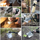 Military Folding Camping Shovel & Axe Kit