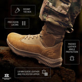 Military Air Force T8 Falcon Suede Leather Lightweight Tactical Boots
