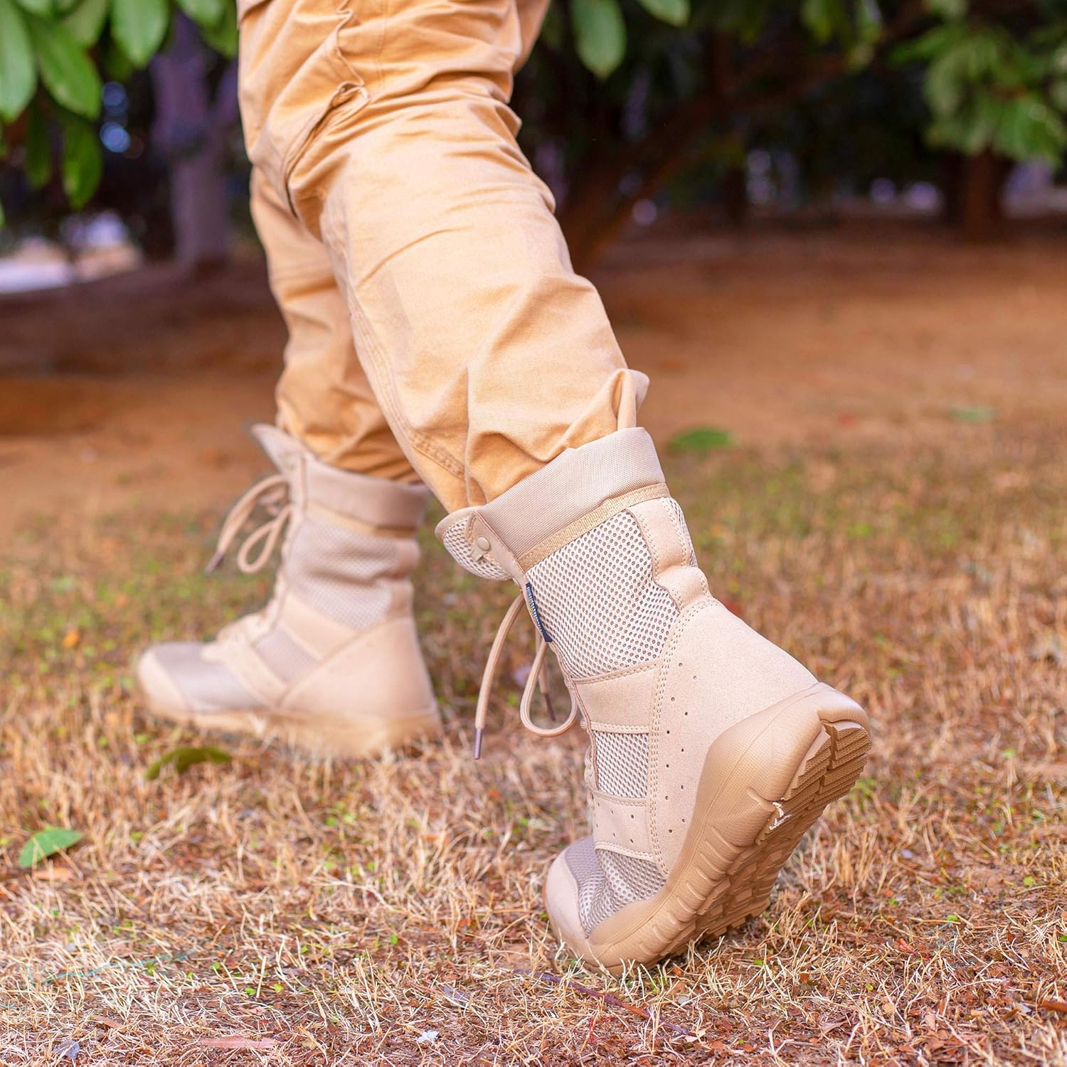 Suede Leather Military Lightweight Tactical Boots